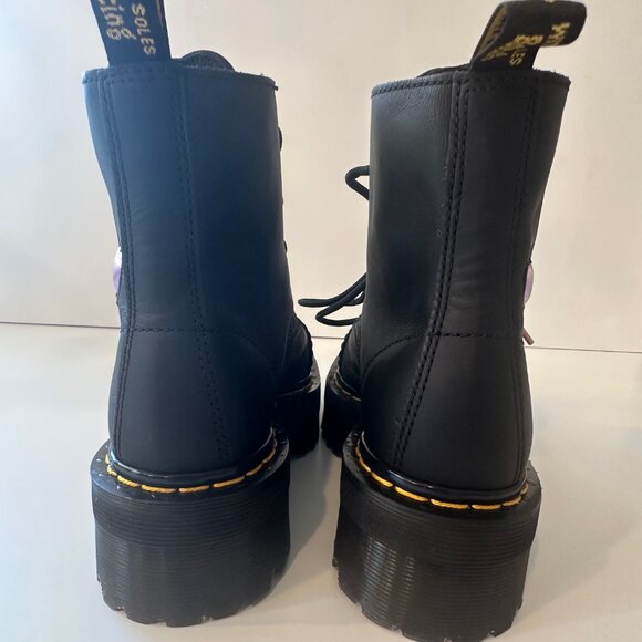 Dr. Martens Sinclair Leather Heart Platform Boots NWOB - Picture 4 of 8
